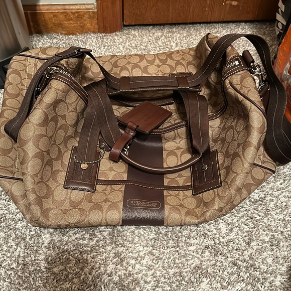 NWOT Coach Signature Weekender - Picture 1 of 4